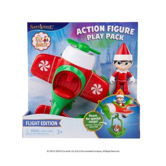 The Elf on the Shelf Action Figure Play Pack Flight Edition - Picture 1 of 6